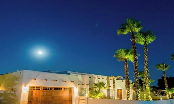 Desert Park Estates House | Modern Adobe Palm Springs Retreat with New Backyard and Pool Area!