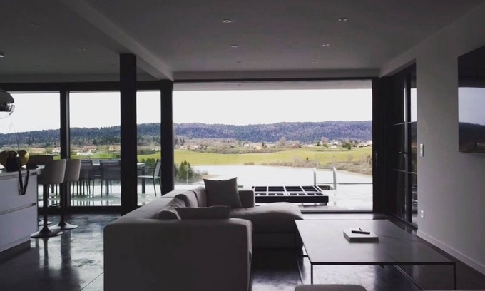Grande-Riviere-Chateau Apartment | Modern apartment with lake view