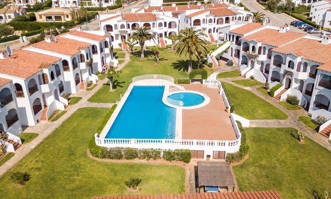 Sant Jaume Mediterrani Apartment | Modern apartment in complex with pool - Girasols Gardens Sup