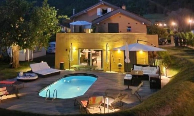 Les Posses-sur-Bex Apartment | Modern apartment surrounded by greenery, 20 minutes from the ski slopes and the lake