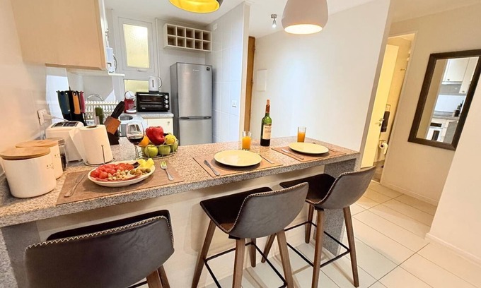 La Serena Apartment | Modern Apartment with Ocean View and Heated Swimming Pool