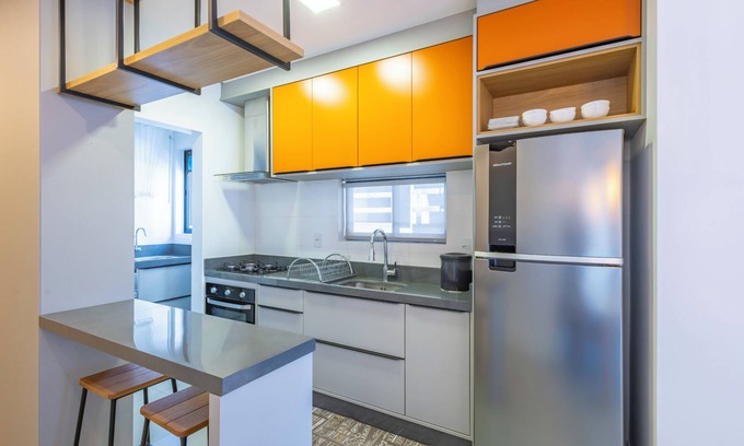 Morretes Apartment | Modern Apt 800m From Beach Itapema Jzz702