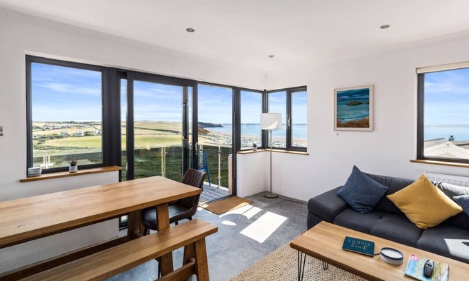 Penycwm Condo | Modern balcony property, Sea views over Newgale