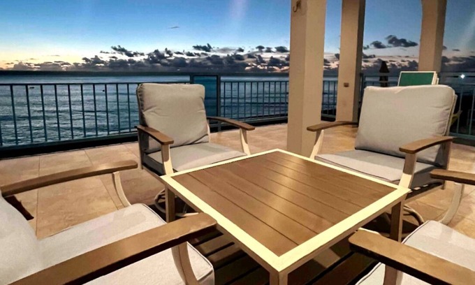 Aguadilla Pueblo House | Modern beach house w/ balcony overlooking the sunset