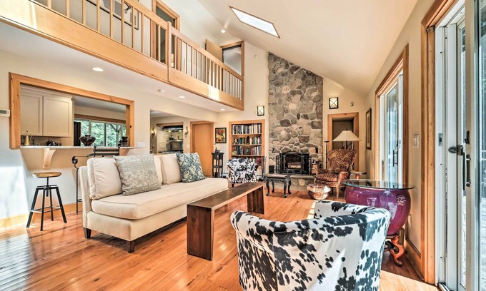 Mountain Dale Cabin | Modern Catskills Escape on 25 Acres w/Deck!