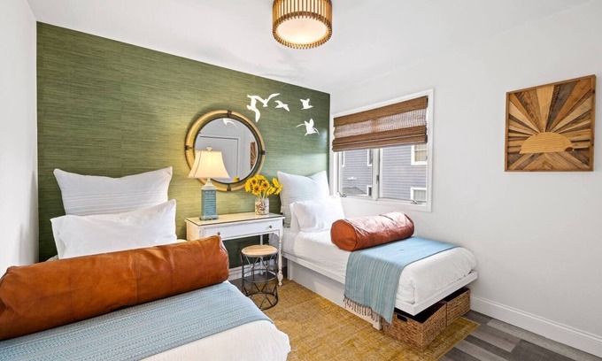 South Seaside Park Condo | Modern Coastal Style | Steps to Beach