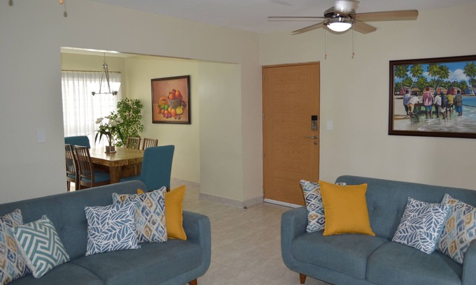 Santo Domingo Apartment | Modern, Comfort, near restaurants, museums, and the central city