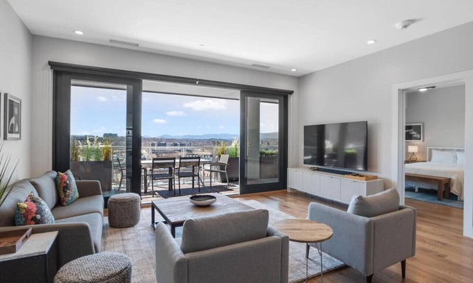 Downtown Asheville Condo | Modern Condo on South Slope with EV Charger and Two Parking Spaces