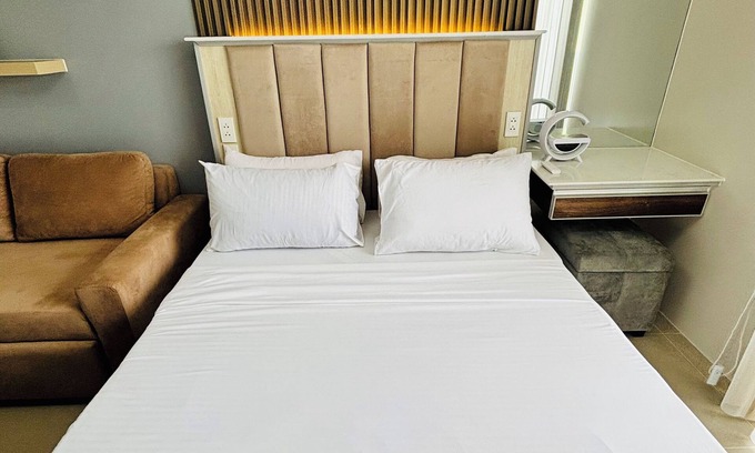 Iloilo City Proper Condo | Modern Condo Room With City View