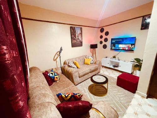 Nyeri Apartment | Modern & Cozy 1 Bedroom BnB in Nyeri