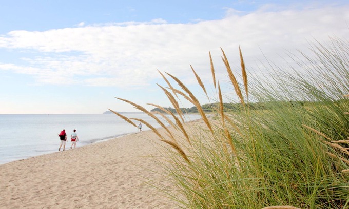 Gross Zicker Apartment | Modern vacation apartment with private terrace - Haus Inselwind FeWo MEERsalz