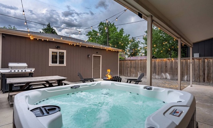 Platt Park House | Modern Denver Oasis - Centrally Located with Hot Tub & Large Kitchen!