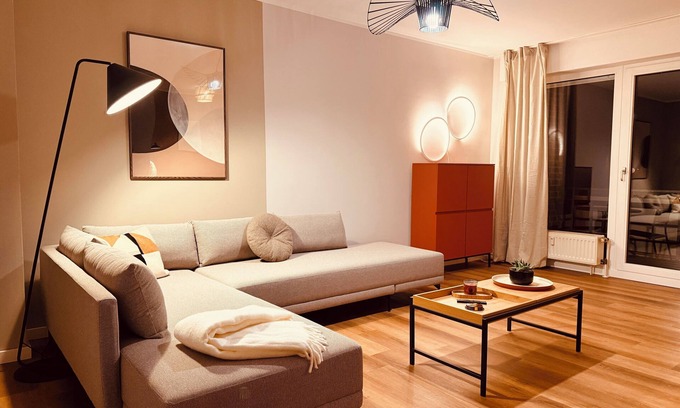 Huenxe Apartment | Modern design apartment in Hünxe in the middle of Hünxe and yet in the countryside