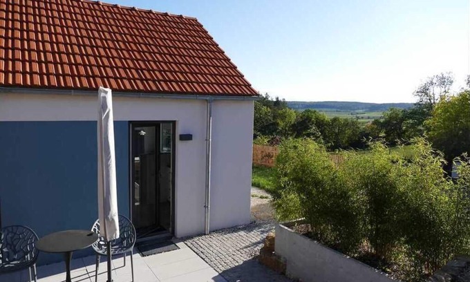 Ostheim House | Modern detached vacation home for two on the edge of the village in the Bavarian Rhön.
