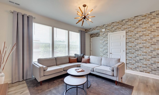 Wake Forest Apartment | Modern Downtown Apt w/Balcony in Wake Forest!