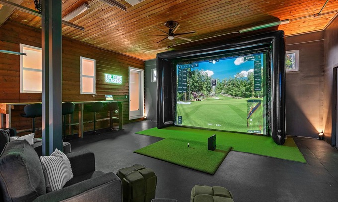 Shelby Hills House | Modern East Nash Home w/Golf Lounge & Patio