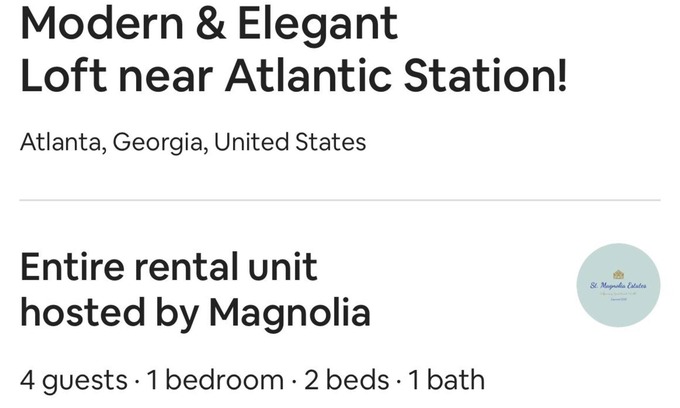 Atlantic Station Area Apartment | Modern & Elegant Loft @ Atlantic station