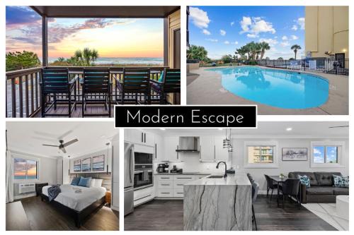 Myrtle Beach Apartment | Modern Escape - Luxury Oceanfront Views with Pool, Parking and Amenities