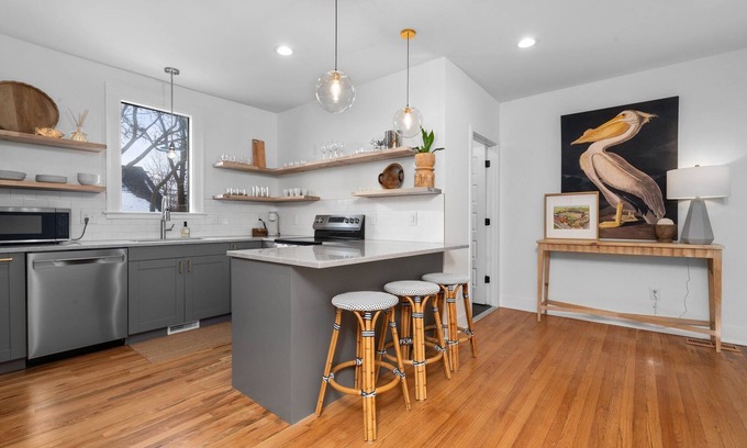 Ann Arbor Other | Modern Farmhouse Flat with Brewery Next Door!