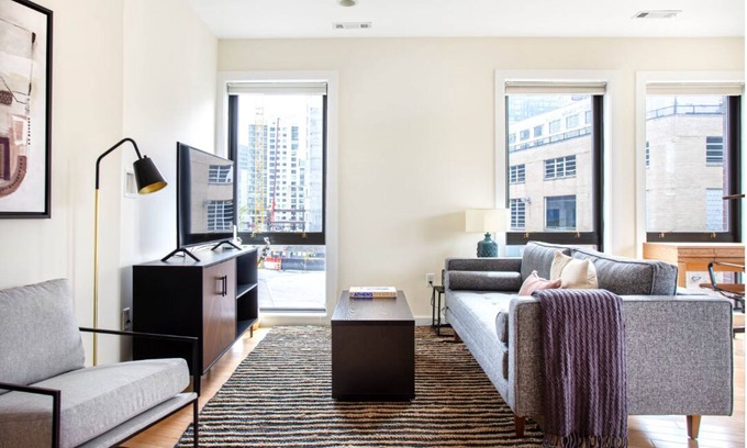 Fenway–Kenmore Apartment | Modern Fenway Retreat: 2BR/2BA