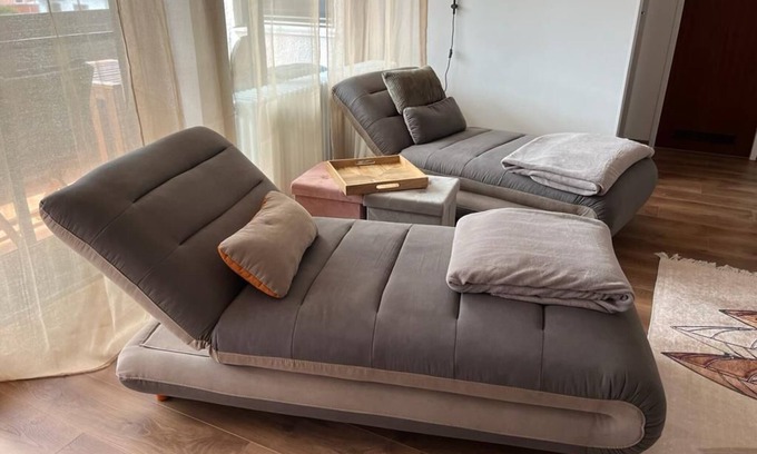 Wurding Condo | Modern, fully equipped 2-room studio (53 sqm) with loggia