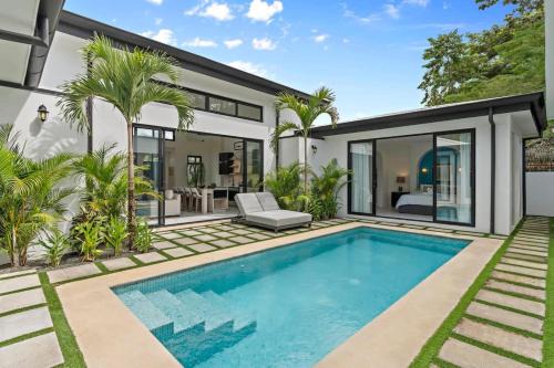 Potrero House | Modern Garden Villa with Private Pool, Outdoor Kitchen & Separate Casita Near Playa Potrero