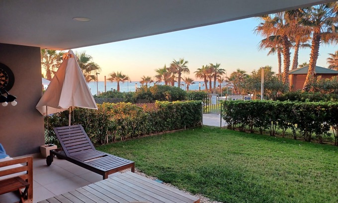 Punta Prima Apartment | Modern, Ground Floor, Front line apartment with sea view, in high end domain