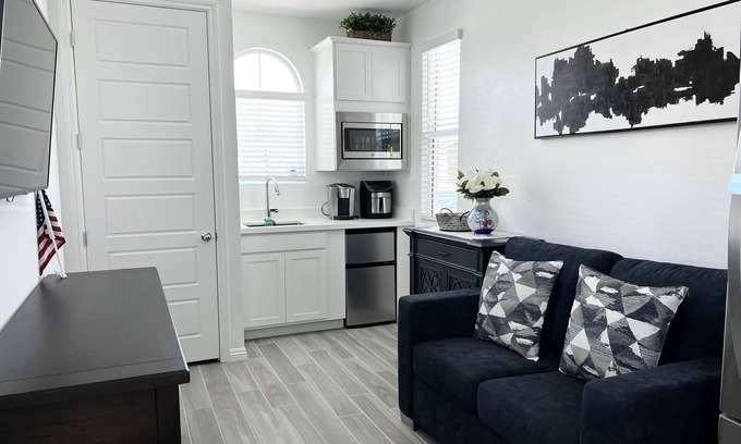 Henderson House | Modern Guest Suite with Separate Entrance