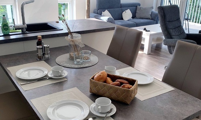 Schillig Apartment | Modern, high-quality vacation apartment, sauna, large balcony, close to the beach
