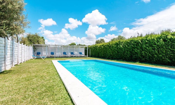 El Palmar House | Modern Holiday Home "El Madroño" with Pool