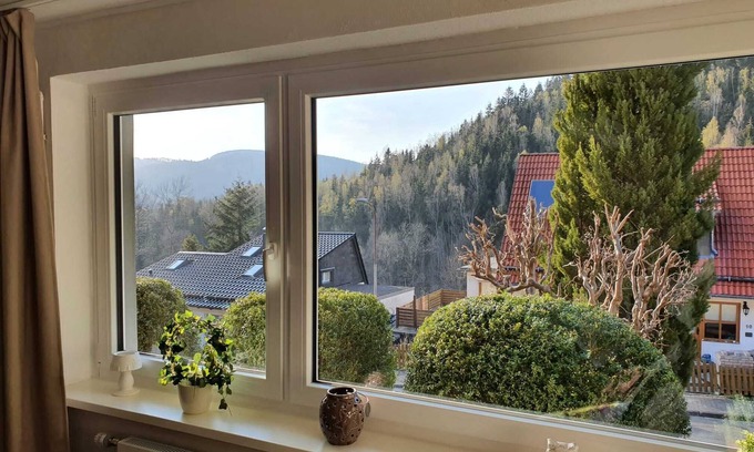 Lautenthal Condo | Modern holiday apartment with a wonderful view in the romantic town of Lautenthal