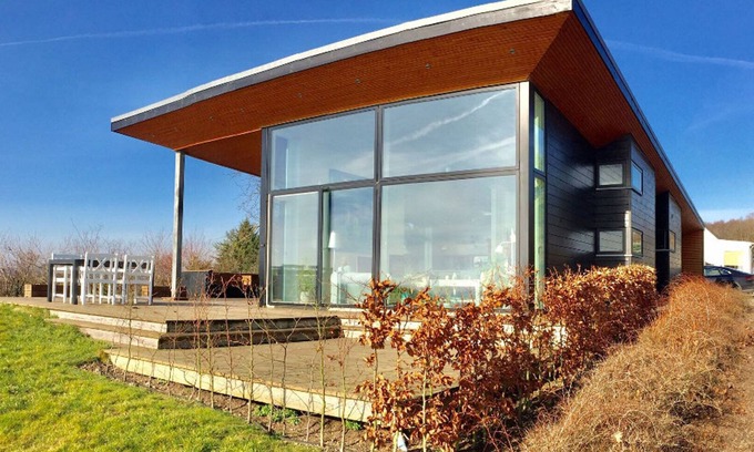 Diernæs House | Modern holiday home with panoramic views and WiFi near the beach