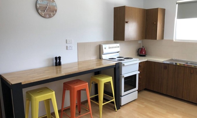 Moonta Bay House | Modern home, 300m to beach. Sport minded child friendly yard. BBQ and fish sink.