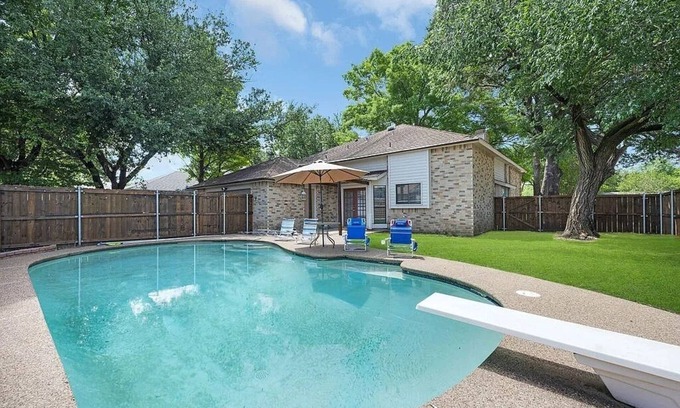 Cross Creek House | Modern Home in Plano with Pool, Ping-Pong, & Air Hockey