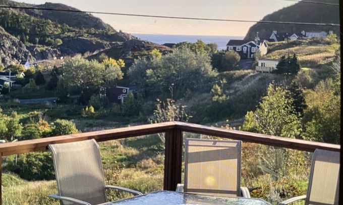 Quidi Vidi House | Modern home on East Coast Trail, stunning ocean view