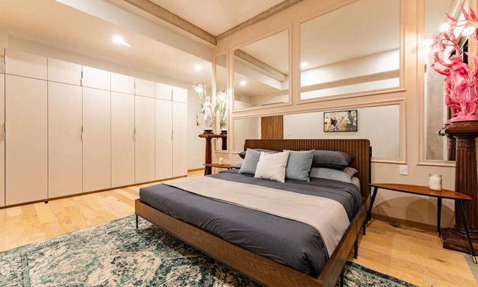 Roma Norte Condo | Modern Home with Balcony, Office Space, and Free Parking