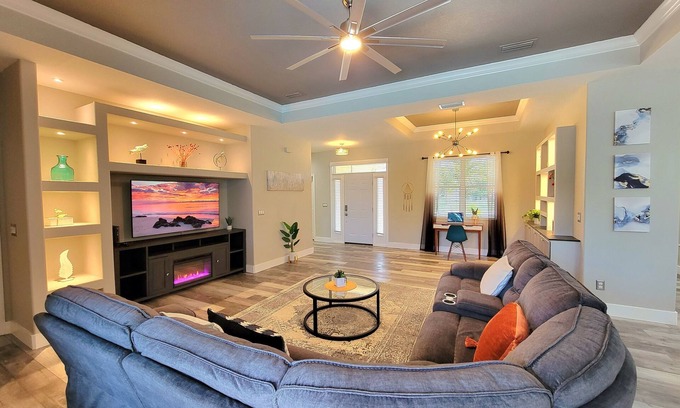 North Port House | Modern House w/Heated Pool
