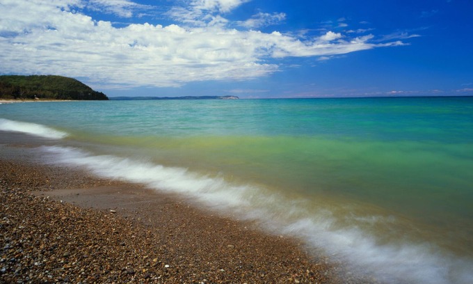 Northport House | Modern Lakefront Cottage in Village of Northport. 200' of private beach&dock