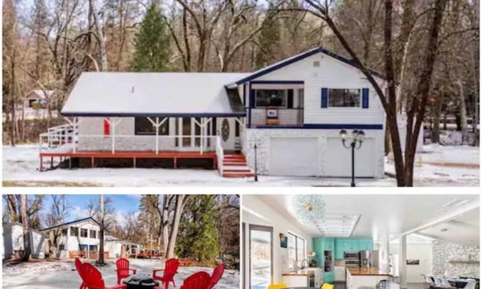 Oakhurst House | Modern LakeHouse-Spacious Family Retreat Sleeps 20