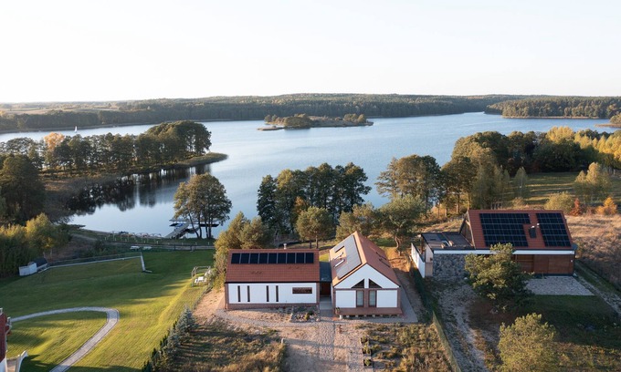 Ryn Villa | Modern Lodge set in Heart of the Masuria on the Great Masuria Lakes Trail