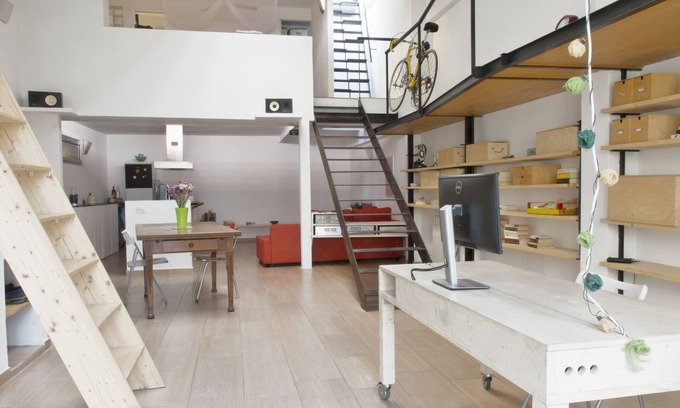 Prenestino-Centocelle Apartment | Modern Loft in Authentic Roman Neighborhood