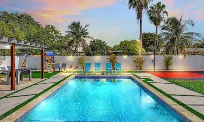 Cutler Bay House | Modern Luxe Villa with Heated Pool & Resort Vibes