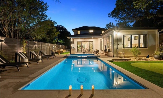 Montopolis House | Modern Luxury Ranch | Heated Pool