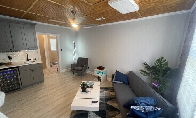 Bassett Condo | Modern meets Classic: Cozy condo on Smith River
