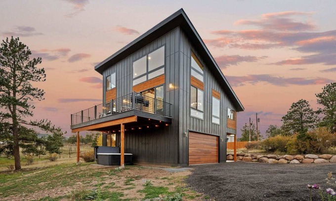 Bailey Cabin | Modern Mtn Escape! Hot Tub | Fireplace | Views