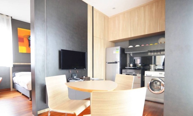 Bedok House | Modern one bedroom studio SEN-7 at topfloor with pool