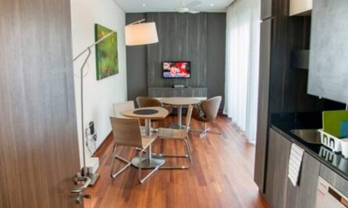 Bedok House | Modern one bedroom studio SEN-6 with shared pool