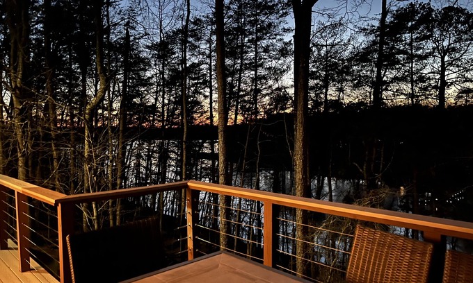 Gainesville House | Modern pet friendly home w/covered dock near Lake Lanier Olympic Park