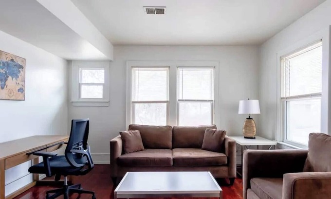 Ypsilanti Apartment | Modern Quadraplex near EMU
