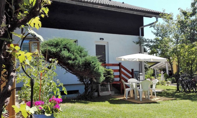Radovljica Apartment | Modern, refurbished 2 bedroom apartment with garden near Lake Bled (sleeps 5).